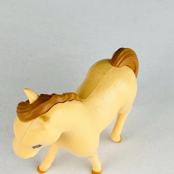Unmarked Tan Brown Horse Pony Toy Figure Kids Pretend Play - Picture 5 of 7